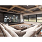 Screen Innovations Solo 3 Indoor Motorized, tab-tensioned projector screen with Slate® gray fabric