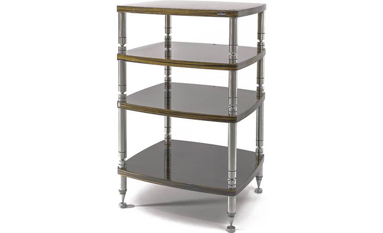 Solidsteel - Hyperspike HF Elite Series Audio Rack Macassar 4 shelve