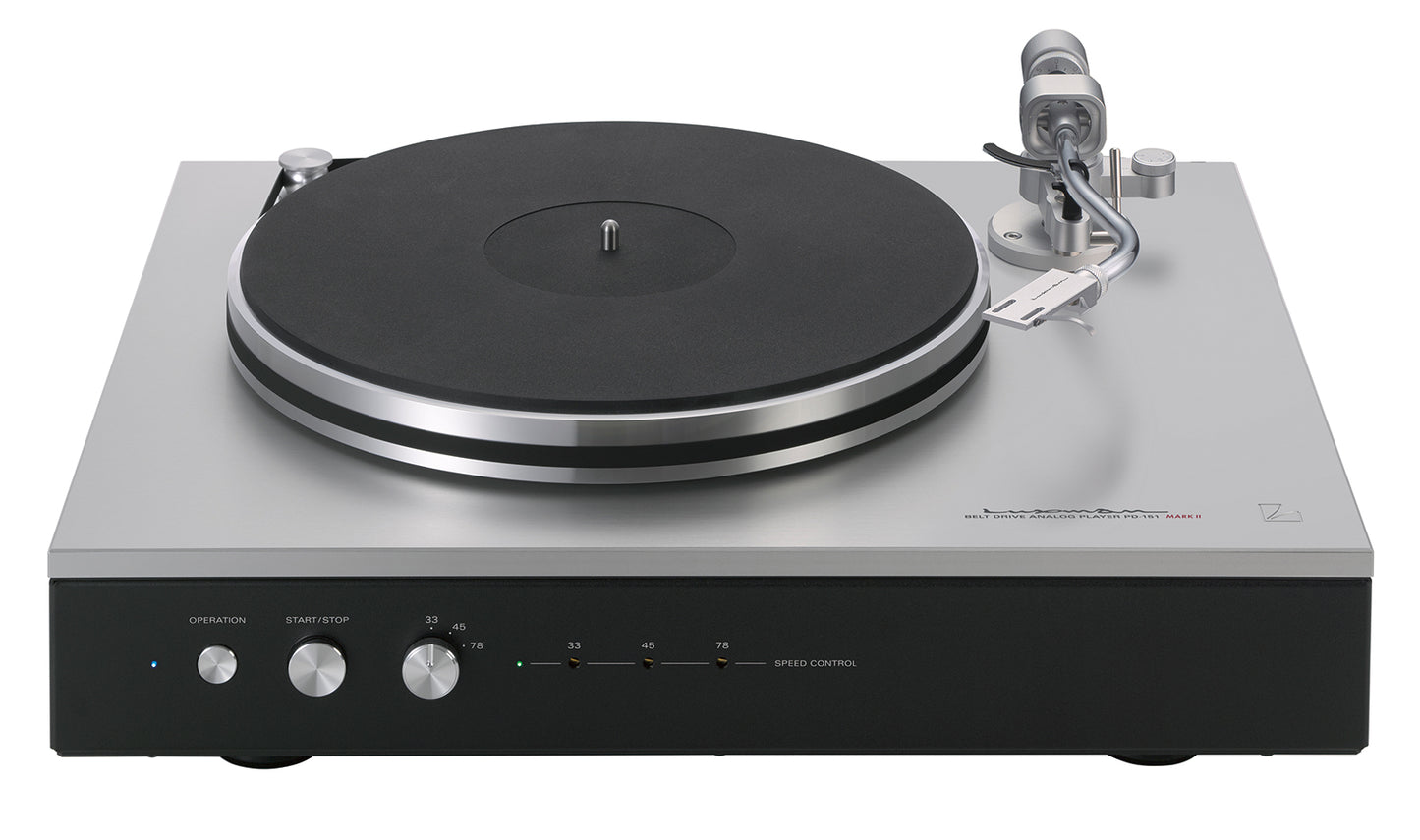 Luxman - PD-151 Mark II Turntable front view