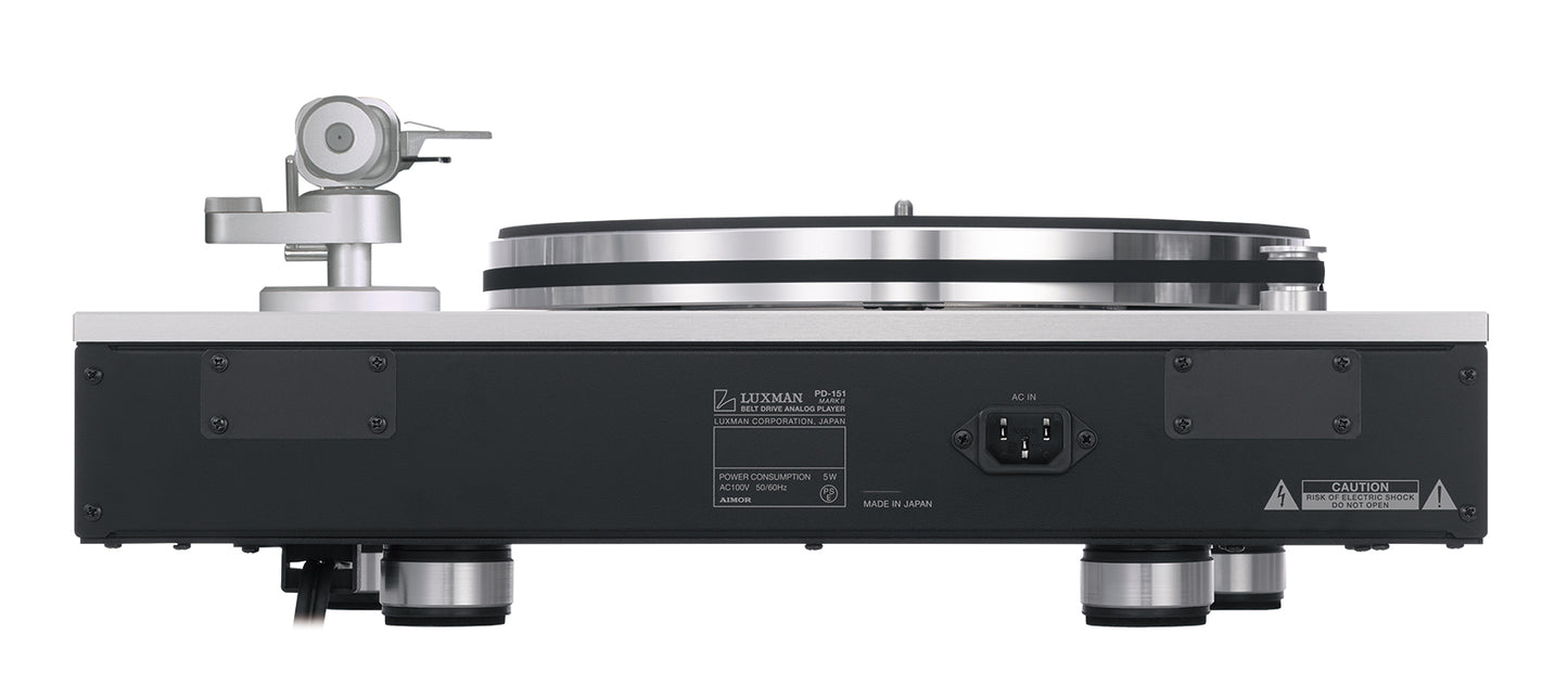 Luxman - PD-151 Mark II Turntable rear view