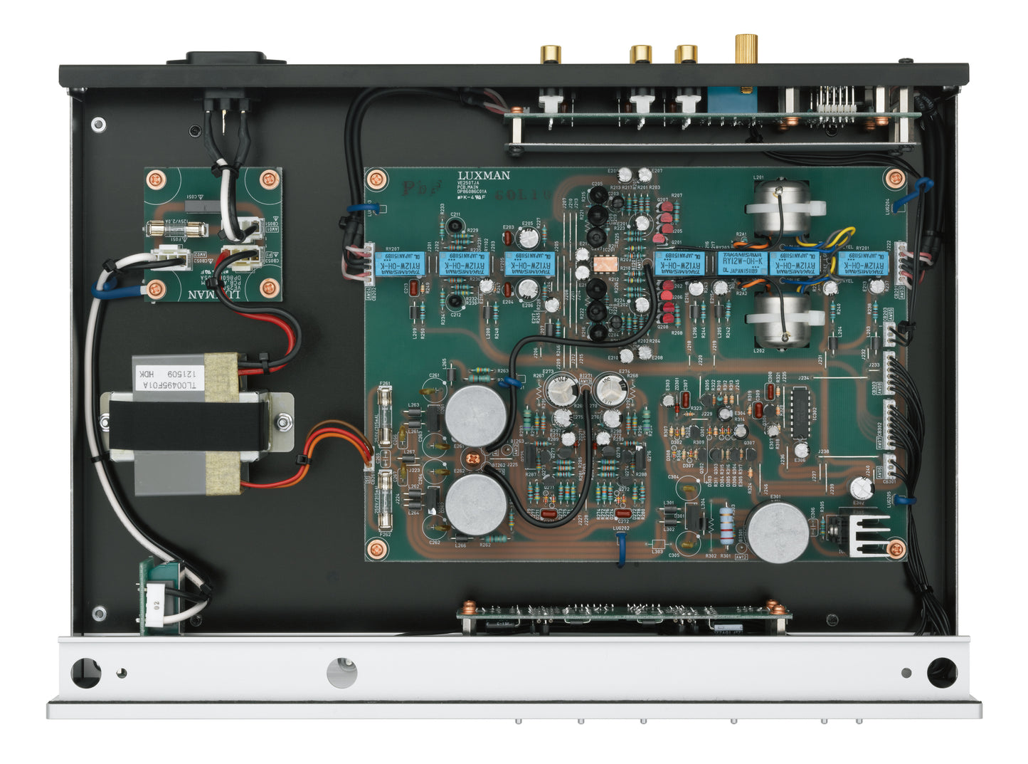 Luxman E 250 MM/MC Phono Stage / Preamplifier- internal view
