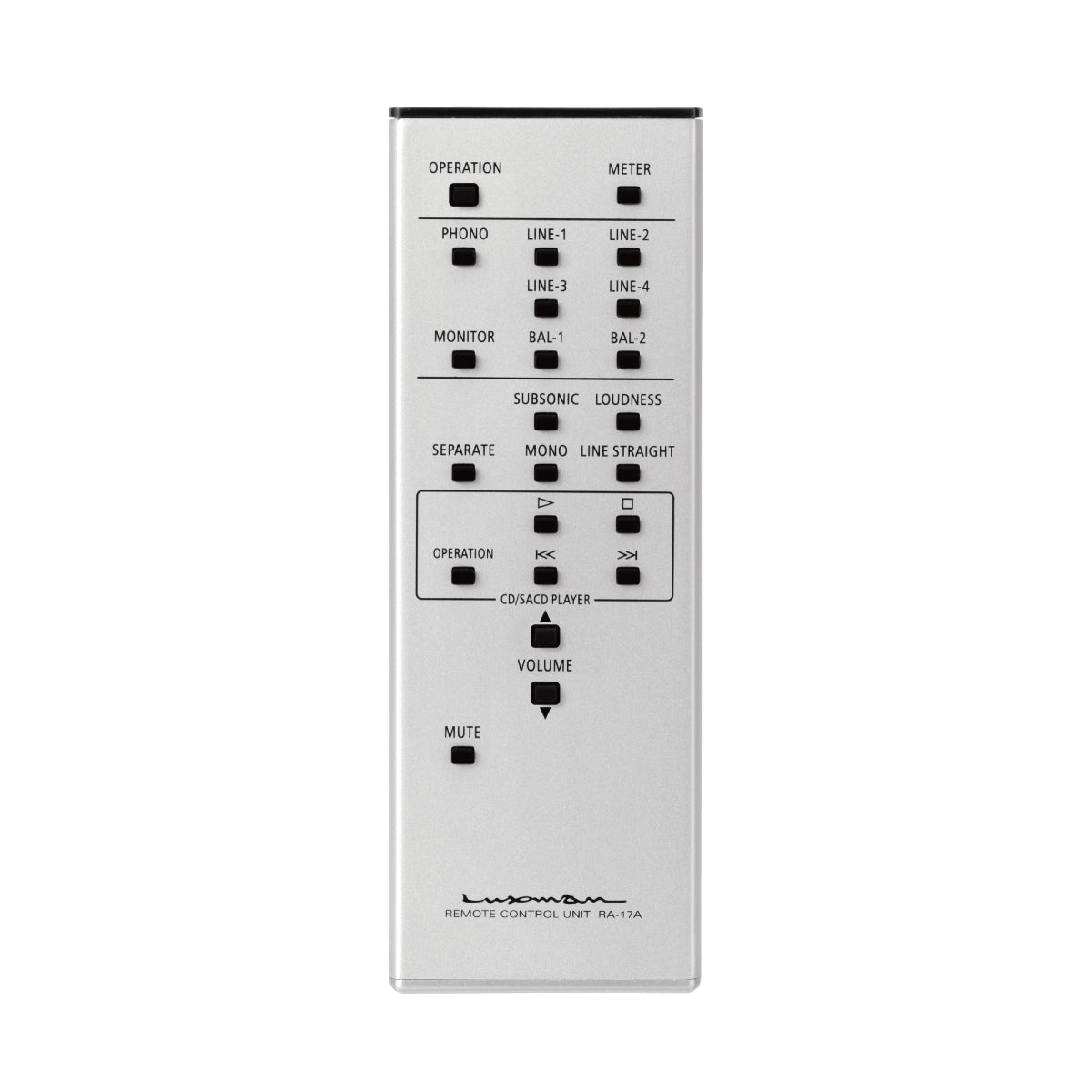 Luxman L-100 CENTENNIAL Integrated Amplifier remote