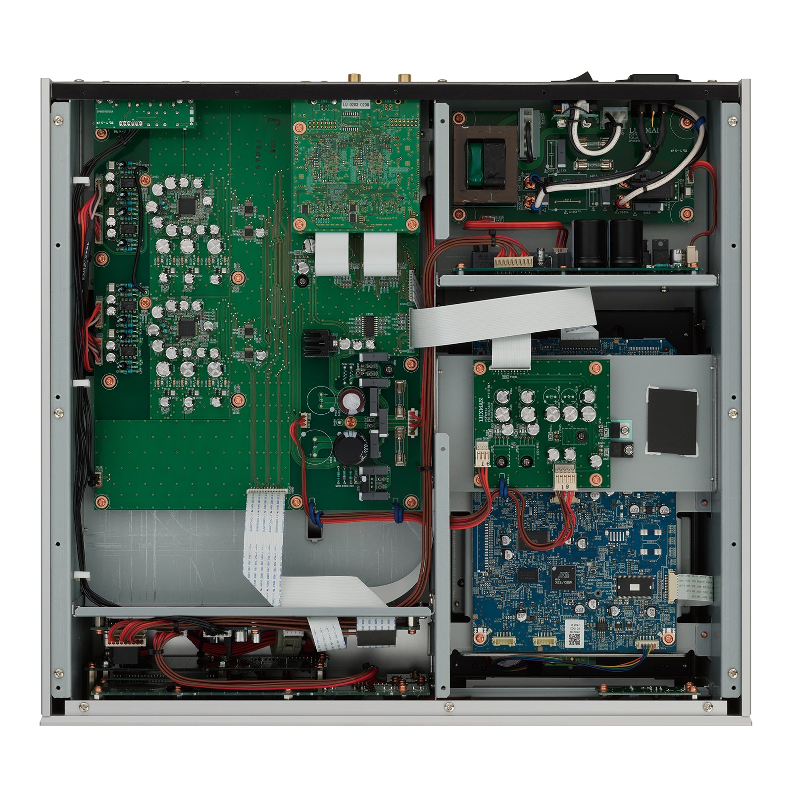 Luxman D-07X SACD player internal view