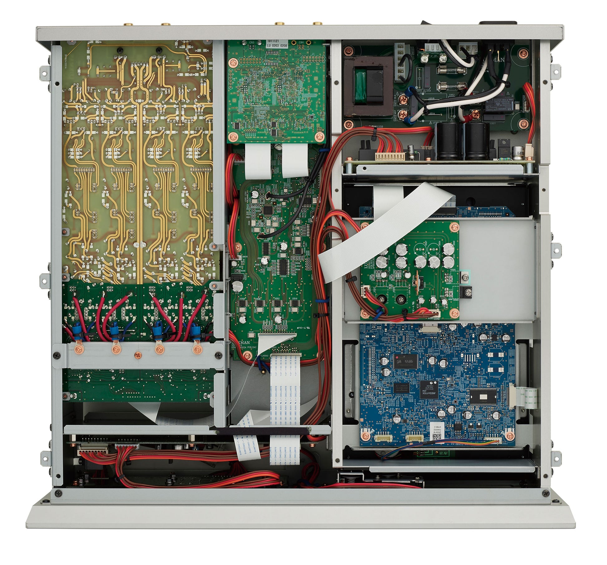 Luxman D-10X SACD player internal view 2