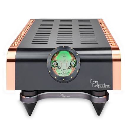 Dan D'Agostino Momentum S250 MxV Stereo Amplifier black front view