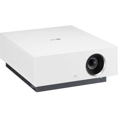 Enjoy high-resolution movies and multimedia content with the&nbsp;LG CineBeam HU810PW 2700-Lumen XPR 4K UHD Smart Laser Home Theater DLP Projector. It uses XPR technology to upscale your content to near-4K UHD quality, and outputs up to 2700 lumens of brightness with HDR10 and HLG compatibility to produce vibrant images with compatible content.
