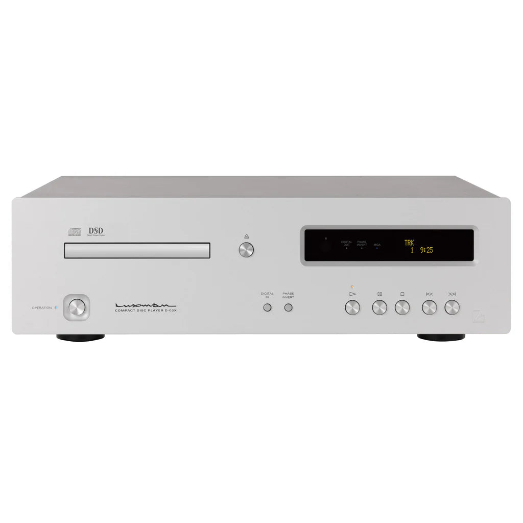 Luxman D-03X Cr Player/DAC front view