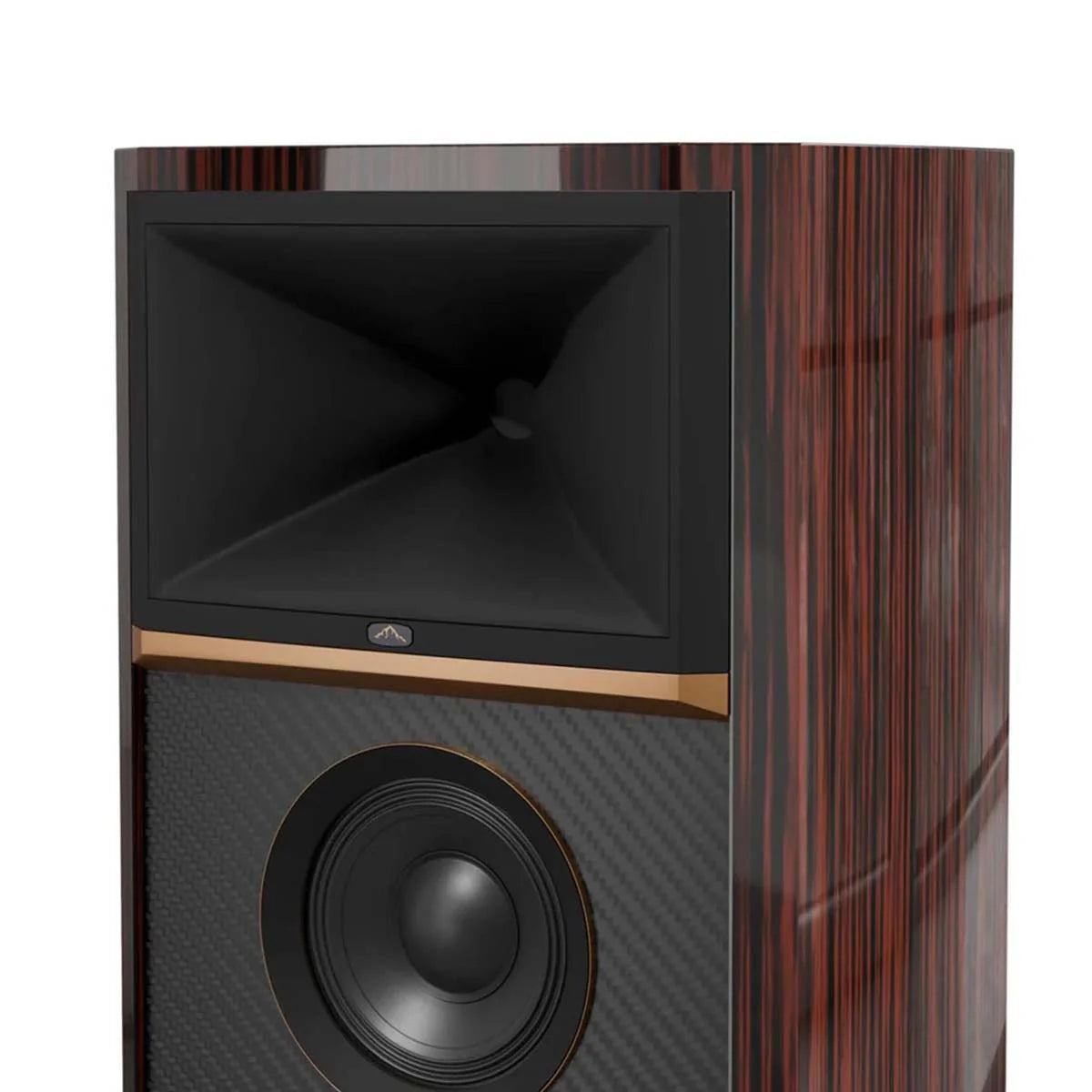 JBL Summit Makalu in Ebony High Gloss front view close-up