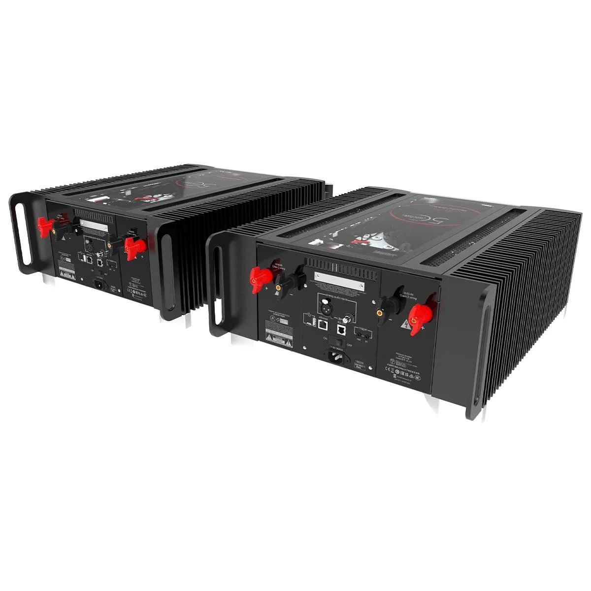 Mark Levinson ML-50 Limited-edition Monaural Amplifier pic of back both mono amps
