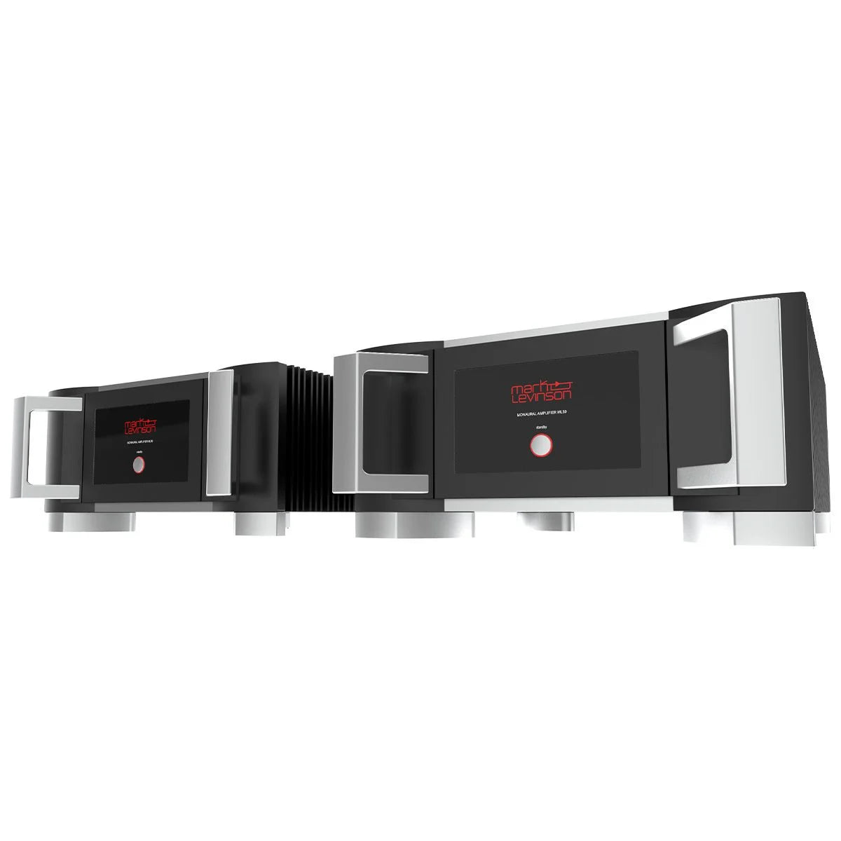 Mark Levinson ML-50 Limited-edition Monaural Amplifier pic of both units from the side