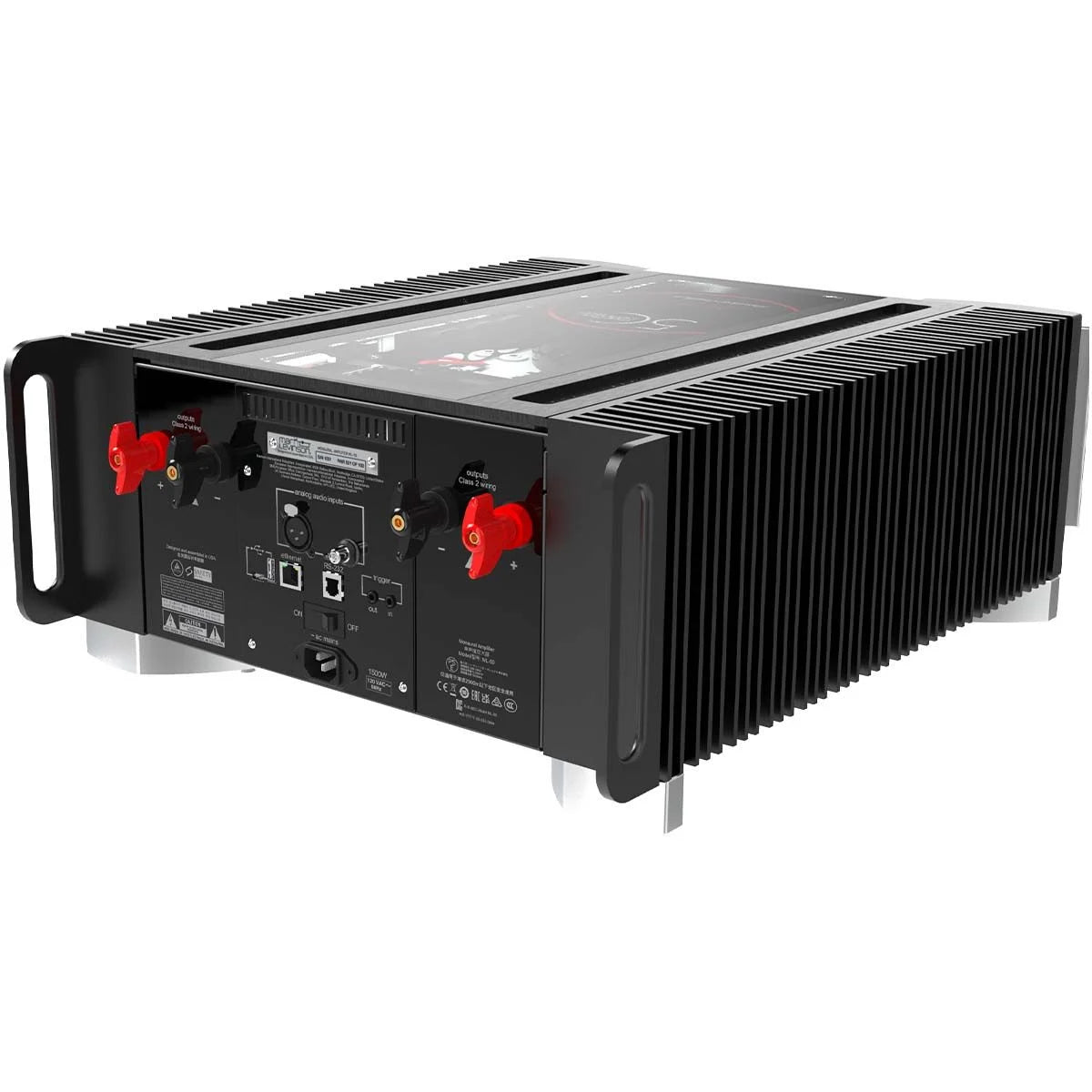 Mark Levinson ML-50 Limited-edition Monaural Amplifier rear pic 