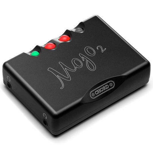Chord Mojo 2 Portable DAC / Headphone Amplifier angled top view