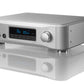 Esoteric N-05XE Network player/Pre-amp angled front view silver