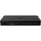 Silent Angel Bonn NX 8-Port Network Switch black rear view