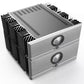 Pass Labs XA60.8 silver pair front view