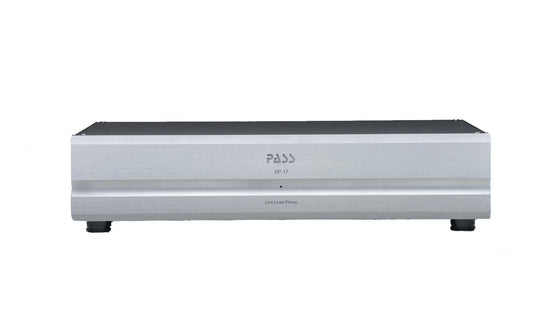 Pass Labs XP-17 Phonostage Preamplifier silver front view
