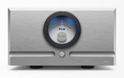 Pass Labs XA160.8 silver front view