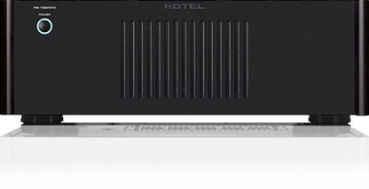 Rotel RB-1582 MkII stereo amplifier front view-black