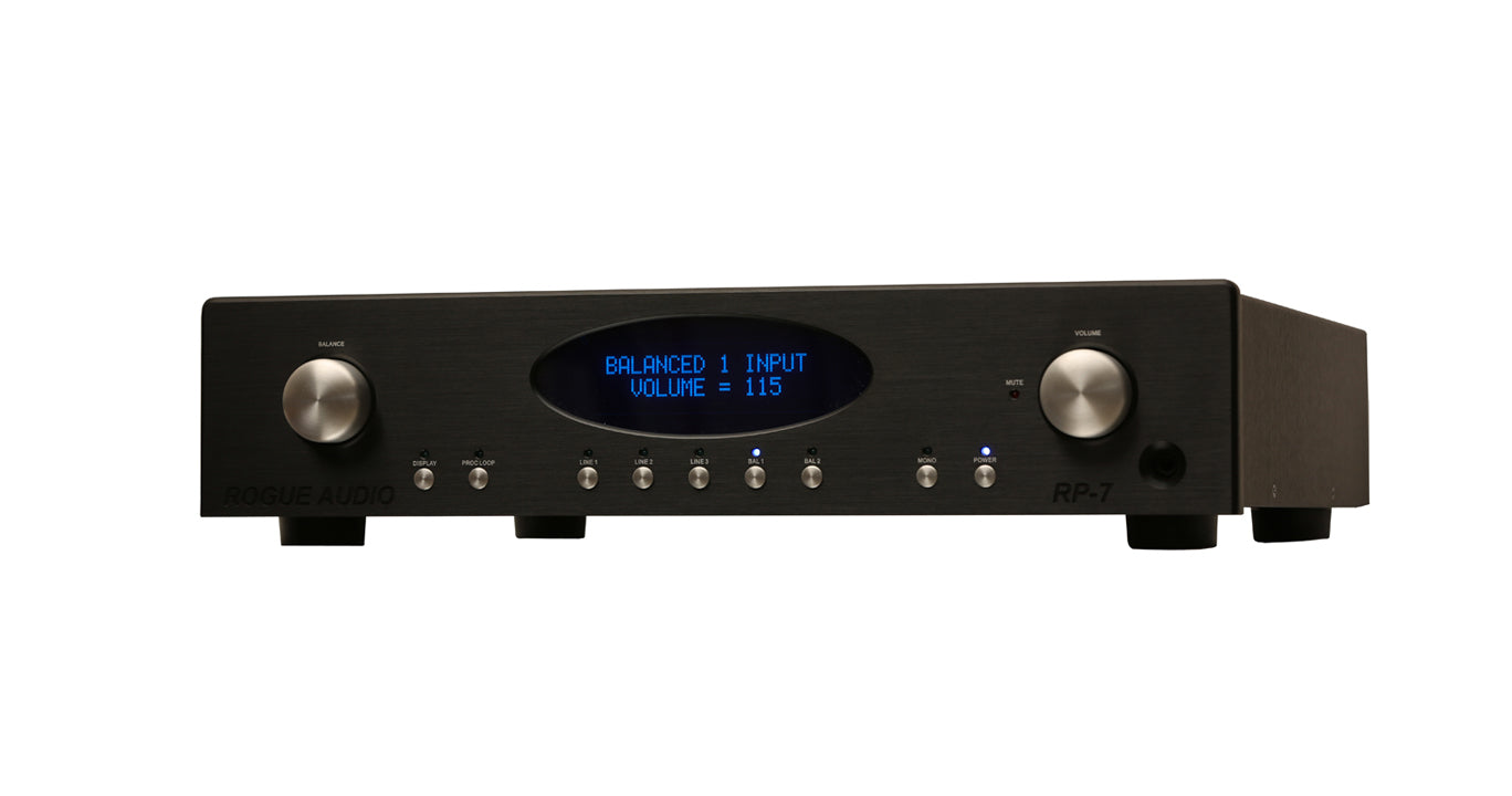 Rogue Audio RP-7 pre-amplifier-black