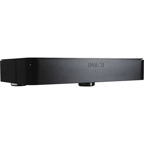 Silent Angel Munich MU Network Streaming Music Player and DAC black angled front view