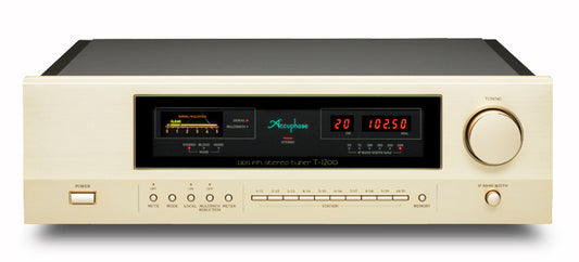 Accuphase T-1200 DDS FM Stereo Tuner front view