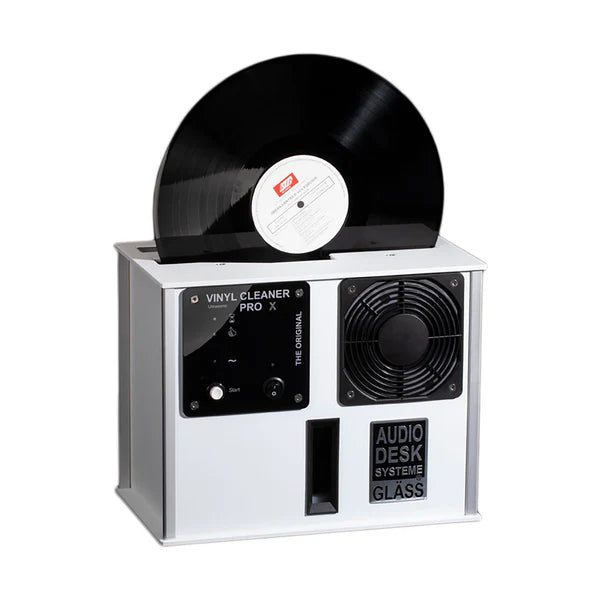 Audio Desk Vinyl Cleaner Pro X Record Cleaning Machine White