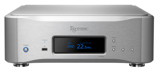 The ultimate Network x DAC only ESOTERIC could achieve An all unique circuit design called "Master Sound Discrete DAC", together with a further refined sound quality Network Module as core technology result in the ultimate Network Audio Player/DAC, the N-01XD.