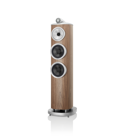 Bowers & Wilkins 804 D4 walnut side front view