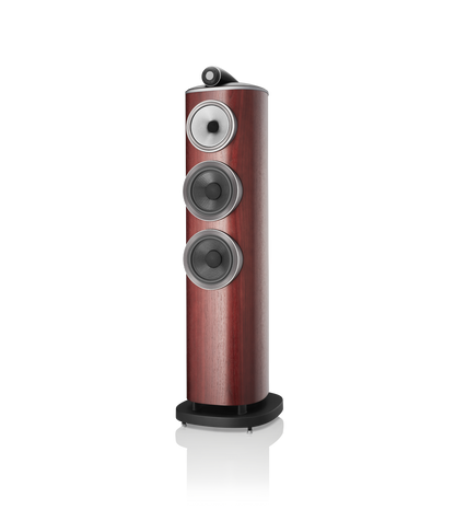Bowers & Wilkins 804 D4 rosenut front side view