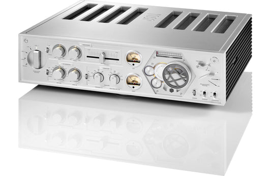 HiFi Rose RA180 is a state-of-the-art integrated amplifier that uses the latest innovations in Class AD amplification tech to go way beyond the limits of traditional amplifiers.  Enjoy the pure sound of nature provided by the RA180