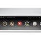 This versatile component is an integrated amp, streamer, DAC, and preamp, all rolled into one. And HiFi Rose's onboard customized Android™ OS gives it a user-friendliness that will feel familiar to mobile users in general. Audiophiles will appreciate its authoritative but smooth sound. I also love the cool touchscreen features, like the functional virtual back panel for switching inputs and outputs and the virtual VU meters.