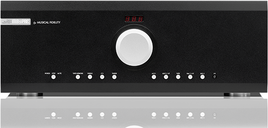 The M8s is a pre-amplifier without limits. From its performance to its connectivity, via quality fit and finish, the M8s makes a superlative centrepiece for almost any system. The M8s has a wide array of inputs including a low noise MM/MC phono stage, 2 balanced inputs 3 line inputs and a tape in/out loop.