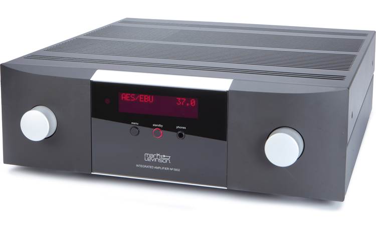 Refined industrial cosmetic design is a Mark Levinson hallmark. But&nbsp;it's the '5802's output that we love the most a ;huge, detailed sound, with the low noise-floor that only "big iron" — a massive transformer — can deliver.