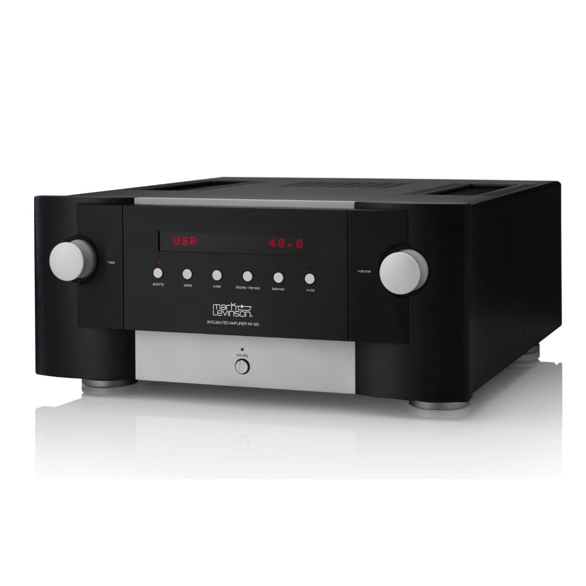 The Nº 585.5 incorporates the same discrete class A Pure Phono stage found in the award winning Nº 526 preamplifier. With unsurpassed analog design, advanced digital audio capability, extensive control and a robust 200 watts per channel, the Nº 585.5 delivers exceptional system performance.
