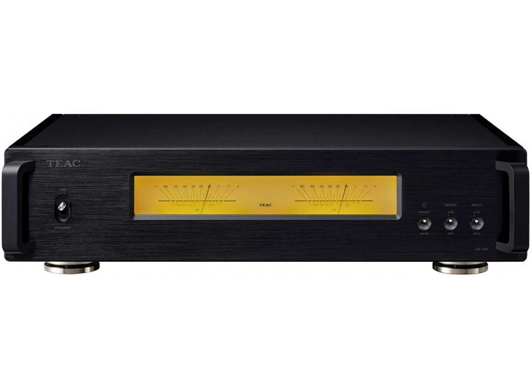 The AP-701 stereo amplifier merges the elements desired in a power amp at a high level, creating a new standard. Complete dual-mono design including power supply With two toroidal core power supply transformers and two Ncore modules, the extravagant circuitry has a complete dual mono structure from input to output.
