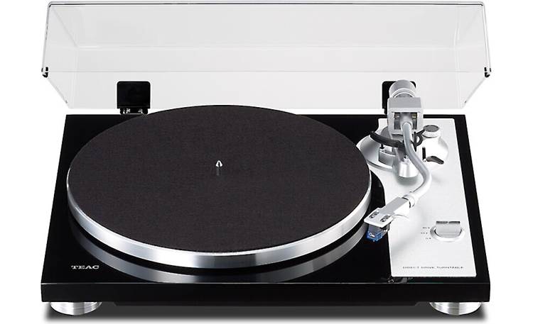 The TEAC TN-4D-SE turntable features an ultra-stable direct-drive motor that offers high torque performance, and a solid plinth with shock-absorbing feet to minimize vibration. A brushless DC motor delivers crystal-locked speed accuracy, and a die-cast aluminum platter offers excellent speed stability