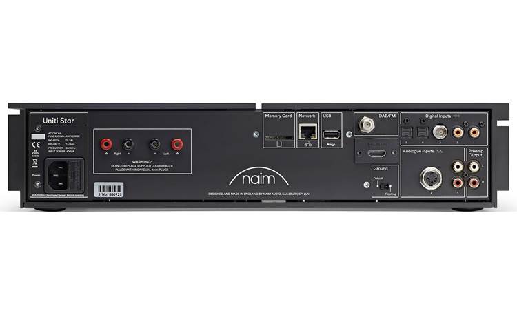 Naim Uniti Star Compact Music Player rear